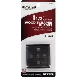 1-1/2-In. 4-Edge Scraper Blades, 2-Pk.