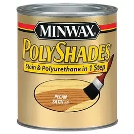 1/2-Pt. Satin Pecan Polyshades Wood Stain