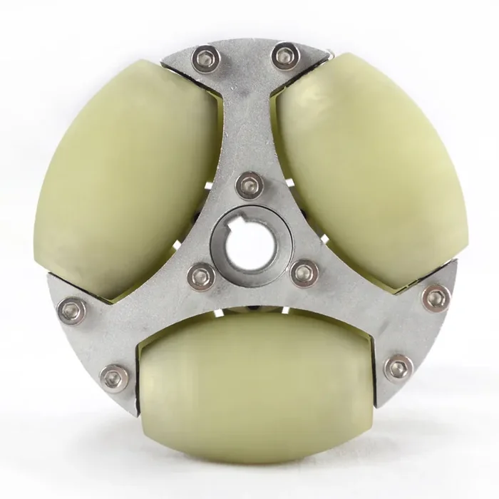 100mm Aluminum Omni Wheel with PU – 14182