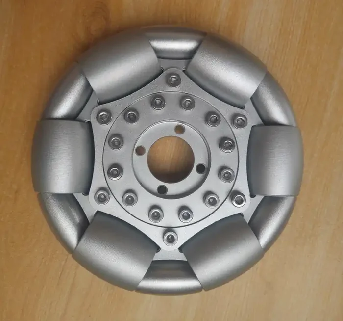 127mm Aluminum Single Omni Wheel for Ball Balance Ballbot – 14210