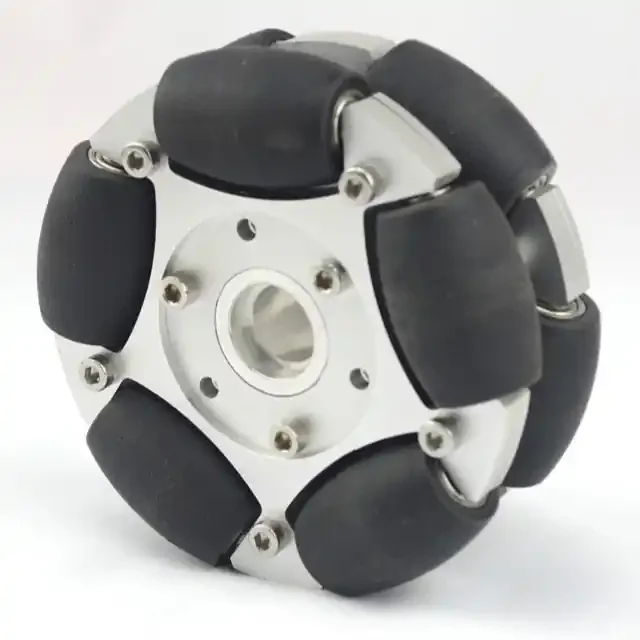 127mm Heavy Duty Aluminum Omni Wheel Bearing Rollers and Central Bearing – 14146