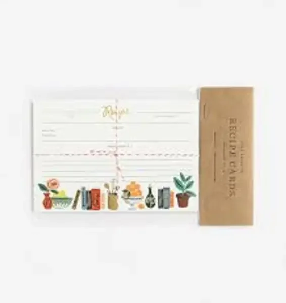 12PK KITCHEN SHELF RECIPE CARD
