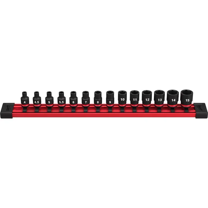 14PC SHOCKWAVE™ Impact Duty™ Metric Standard 6 Point Socket Set