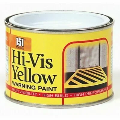 151 Coatings Hi-Vis Yellow Warning Paint 180ml