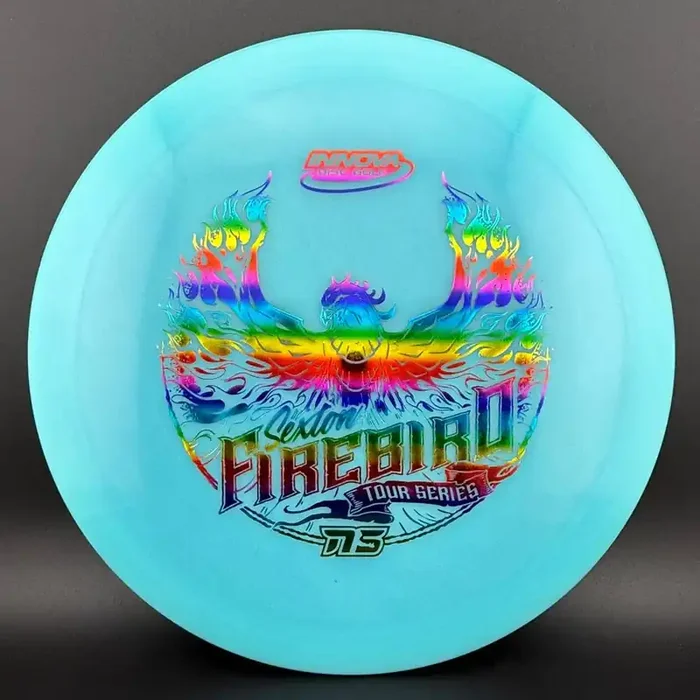 2020 Glow Champion Firebird – Blue/Rainbow Foil – Nate Sexton TS