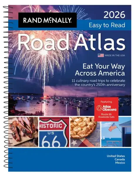 2026 Easy to Read Midsize Road Atlas