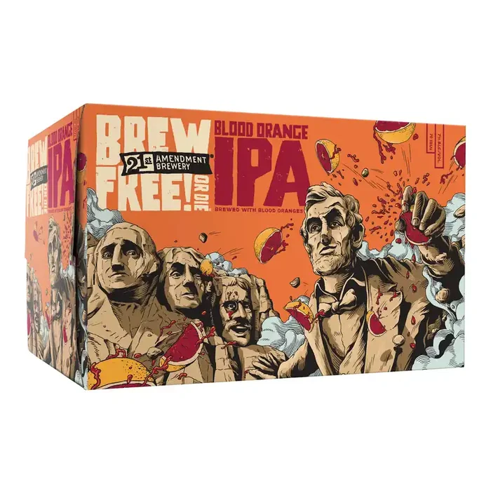21st Amendment Blood Orange IPA 6 Pack