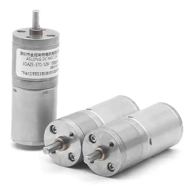 25mm Smart Robot Small Motor 370 Micro DC Reduction Motor 12V 37RPM 1 226 Ratio