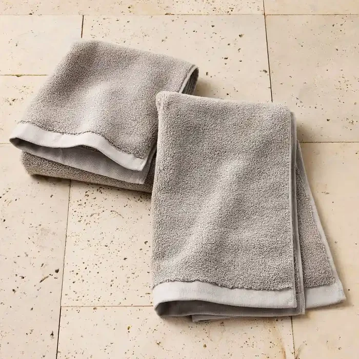 2pk Modal Hand Towel Gray – Casaluna™