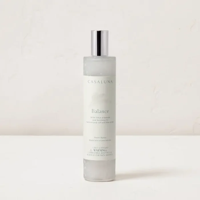 3.38 fl oz Balance Fashion Room Spray Light Blue – Casaluna™ Bamboo & Lily Scented, Non-Powered Freshener