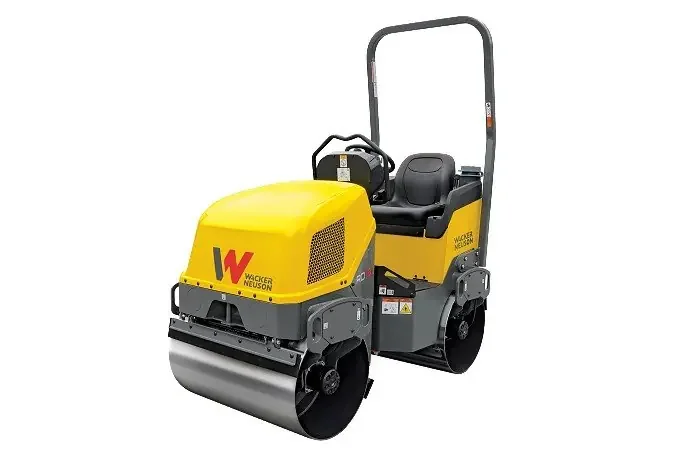 36″ Double Drum Ride-On Roller