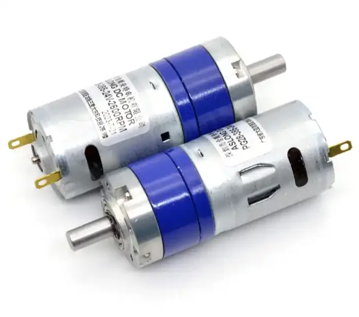 385 Planetary Brush Gearbox Motor for Robot PG28-385 DC Planetary Gear Motor 24V 79rpm 1 100 Ratio