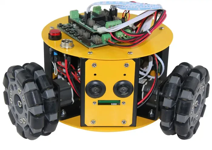 3WD 100mm Omni Wheel Arduino Robot Kit – 10016