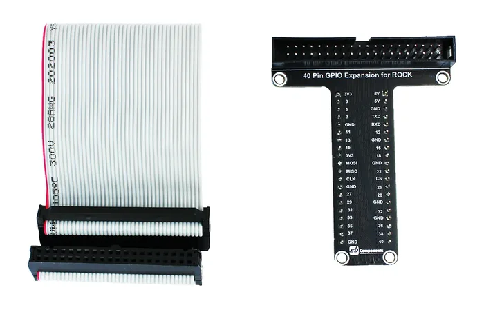 40 Pin Breadboard Adapter GPIO Expansion Breakout for Rock 5B, 5A, 4C, 4SE, 3C, etc.