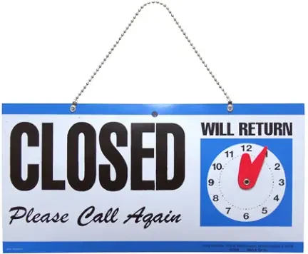 5-3/4 X 11-1/4 BLUE ANDBLACK OPEN/CLOSE