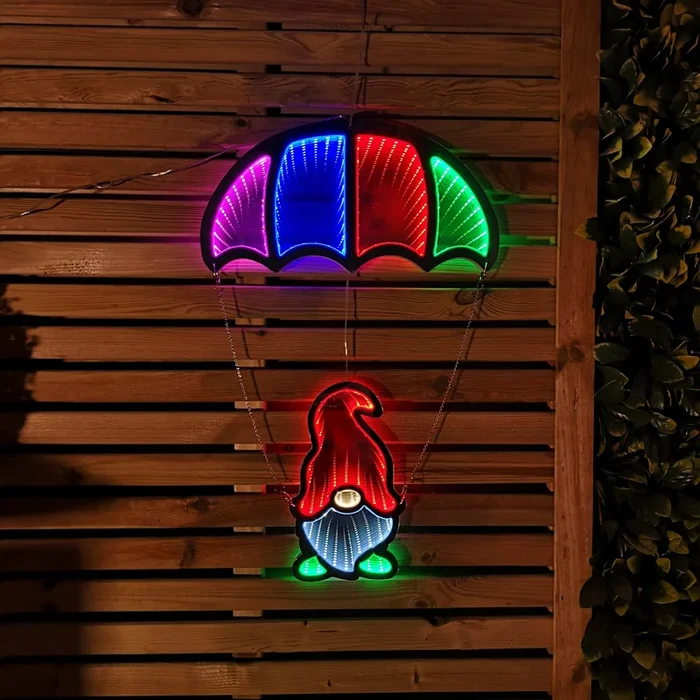 60cm LED Infinity Light Gonk Hanging Parachute