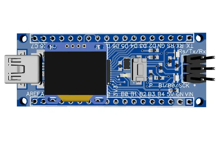 644 Narrow Atmega644 Arduino Compatible Board