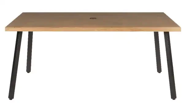 66″X40″ WOOD-LOOK DINING TABLE