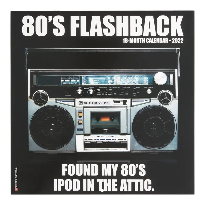 ‘80s Flashback 2022 Wall Calendar