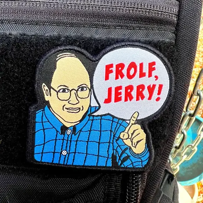“Frolf, Jerry” Summer of George Hook And Loop Patch