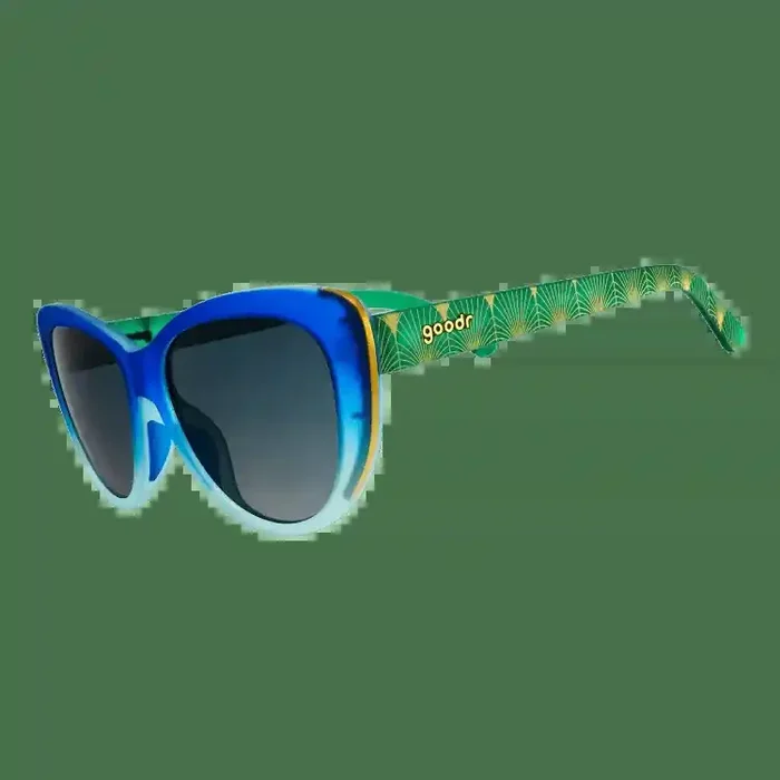“Rhonda‘s Peacock Palace” Glam G Polarized Sunglasses