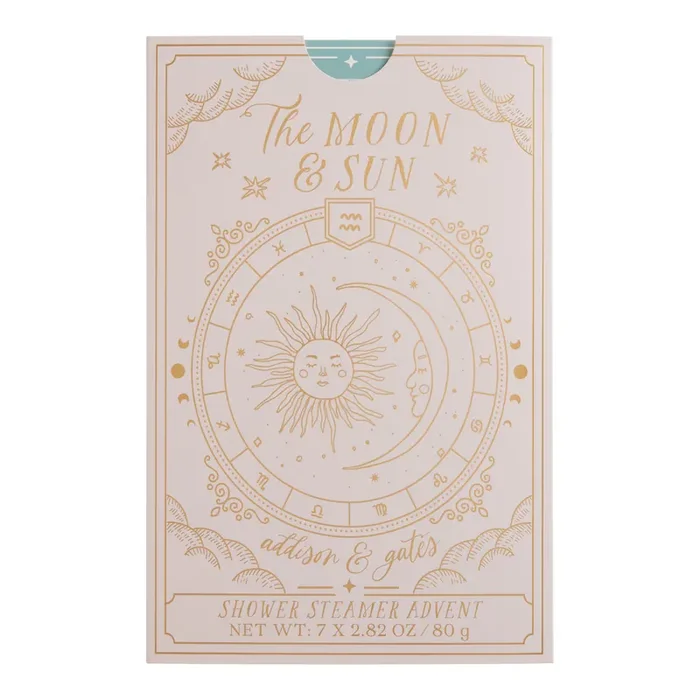 A&G Moon & Sun Shower Steamer 7 Day Advent Calendar