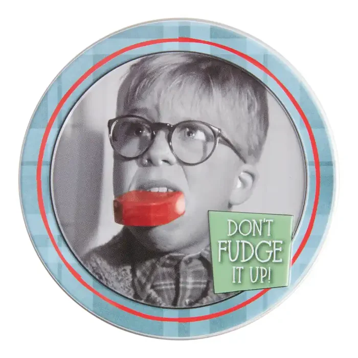 A Christmas Story Don‘t Fudge It Up Hard Candy Tin Set Of 4