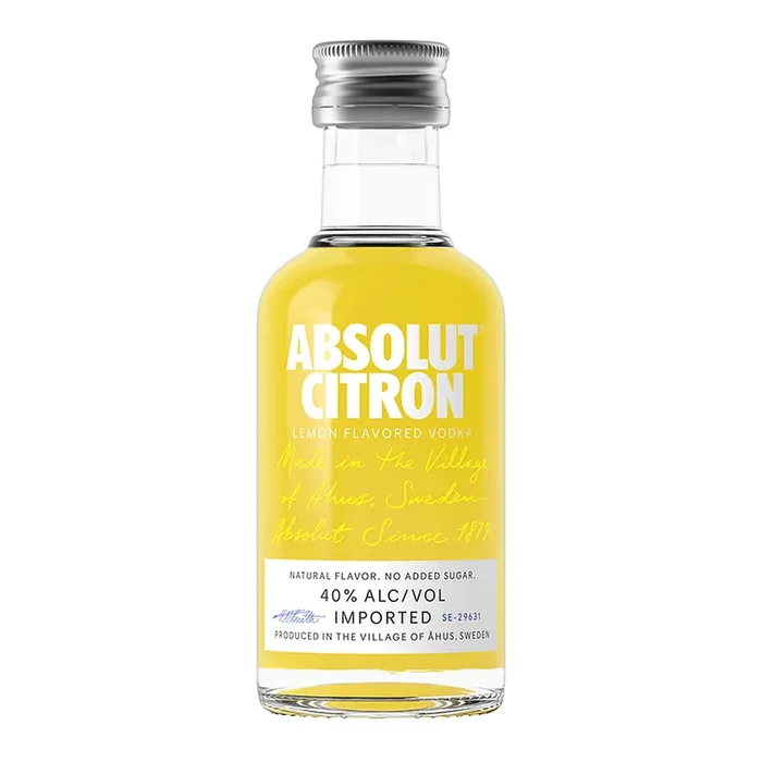 Absolut Citron Vodka 50ml