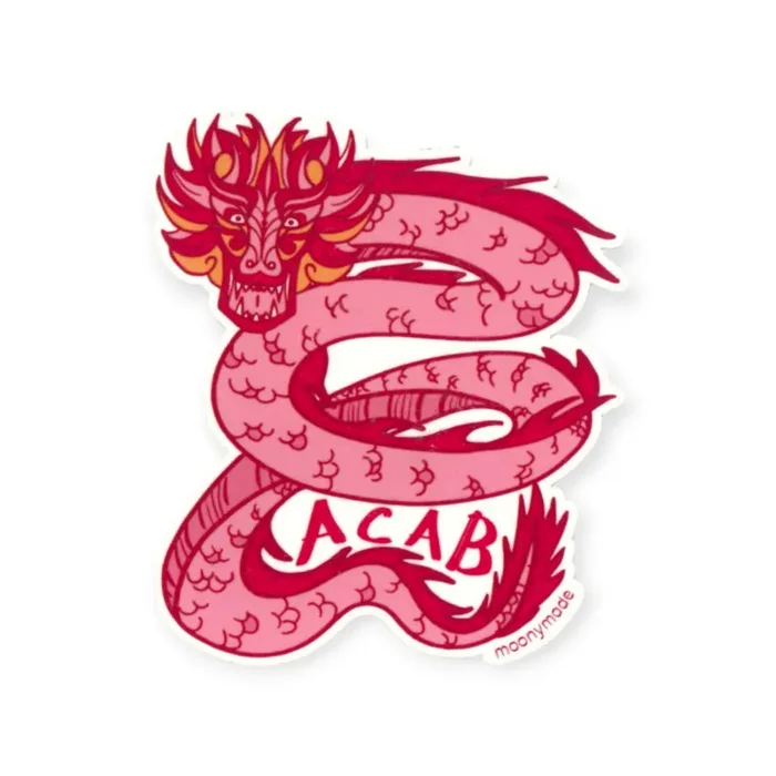 ACAB Dragon Sticker