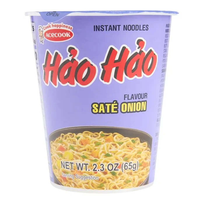 Acecook Hao Hao Sate Onion Instant Noodle Cup