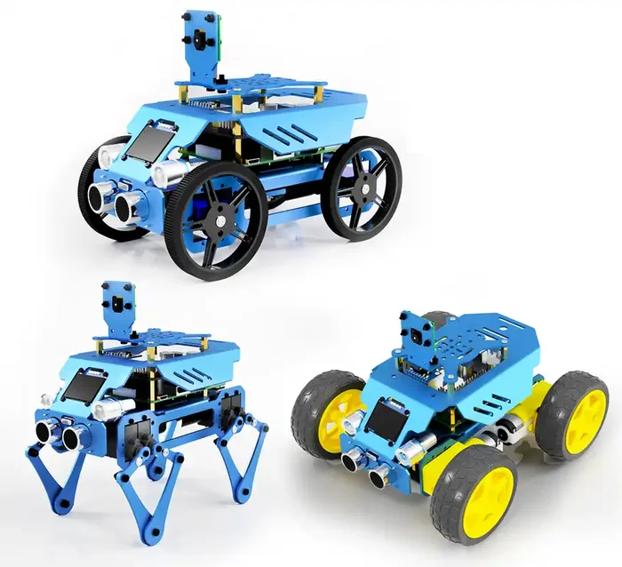 Adeept Alter All-in-One Raspberry Pi Smart Robot Car STEAM Kit with OLED Display