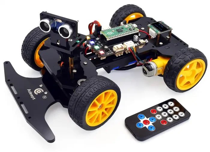 Adeept for Raspberry Pi Pico Remote Robot Car Kit for Education