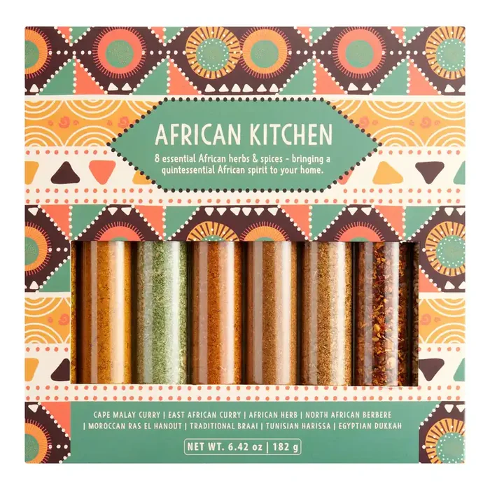 African Kitchen Spice Blend Gift Set 8 Pack