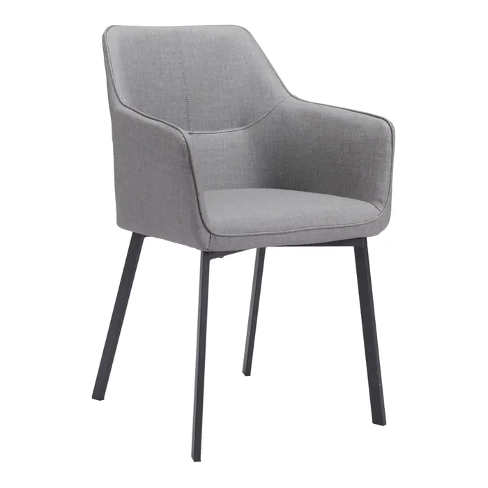 Alameda Faux Leather Upholstered Dining Armchair Set of 2