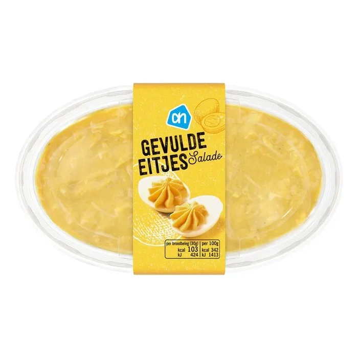 Albert Heijn Stuffed egg salad (at your own risk, no refunds applicable)