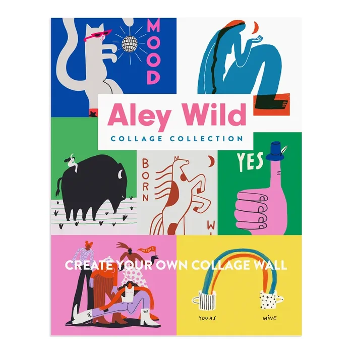 Aley Wild Positive Wall Art Prints 7 Piece