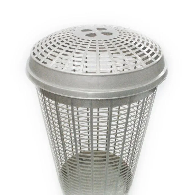 Ali Baba Laundry Basket Silver