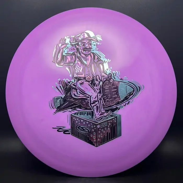 Alpha Harrier – “Ride Em Rocket Cowboy” Triple Foil