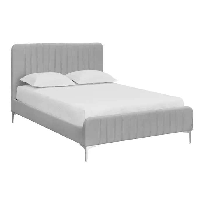 Amari Channel Tufted Upholstered Platform Bed