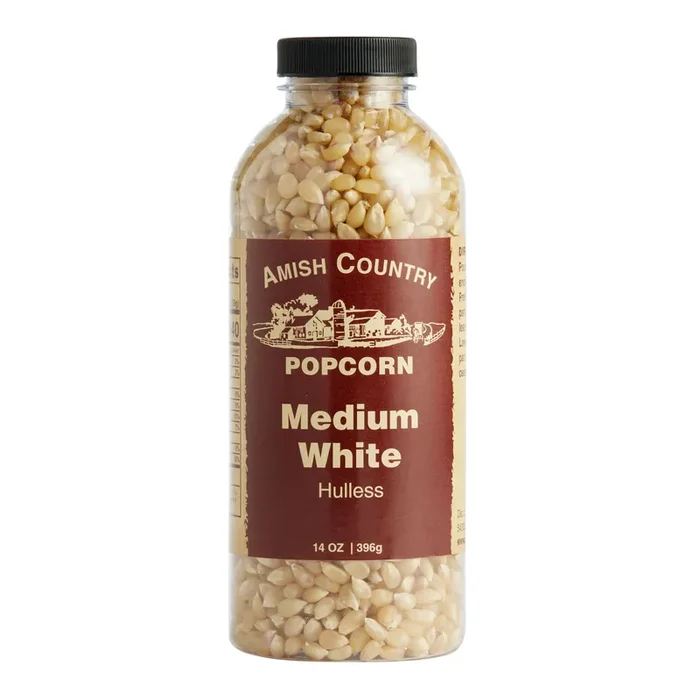 Amish Country Medium White Popcorn Kernels