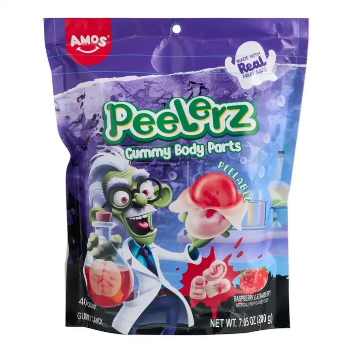 Amos Peelerz Gummy Body Parts