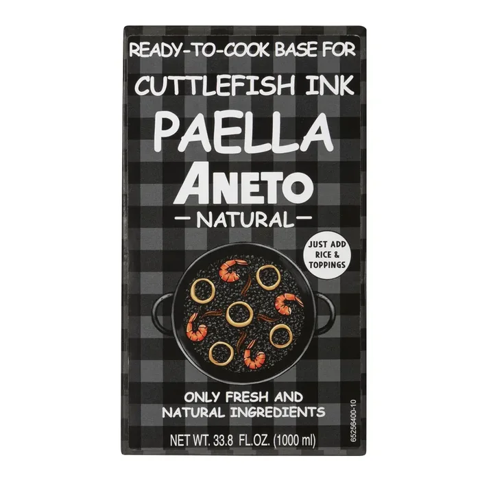 Aneto Squid Ink Paella Base