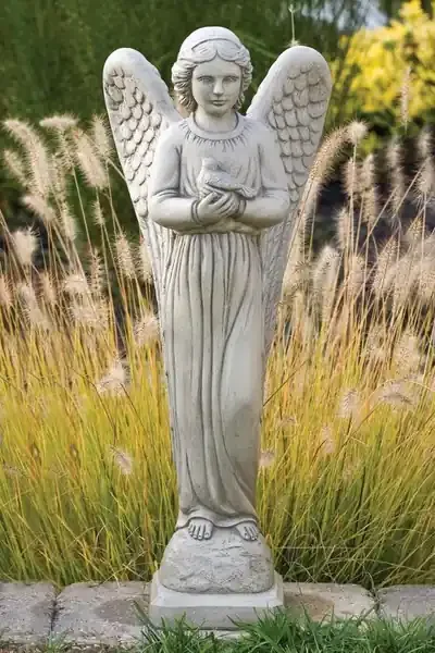 ANGEL WITH DOVE 29″