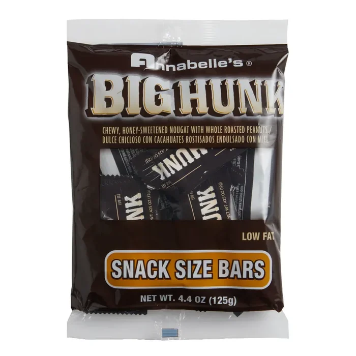 Annabelle‘s Big Hunk Mini Honey Nougat Bars Bag Set Of 2