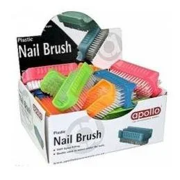Apollo Splash Nail Brush Assorted – Case of 24