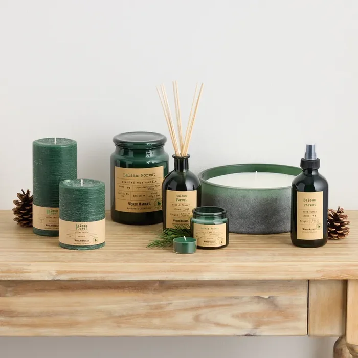 Apothecary Balsam Forest Home Fragrance Collection