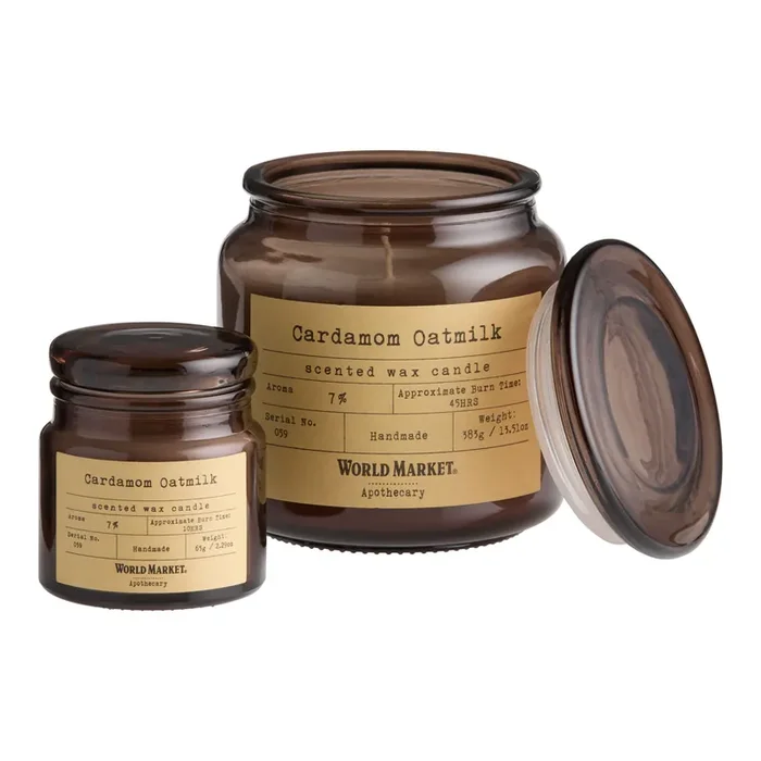 Apothecary Cardamom Oatmilk Scented Candle