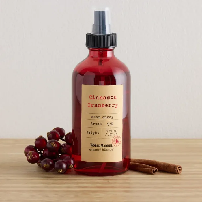 Apothecary Cinnamon Cranberry Room Spray