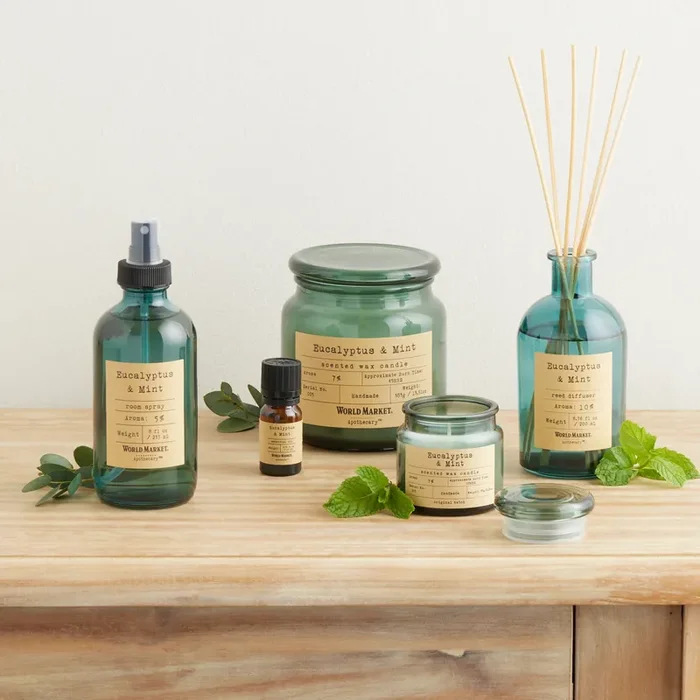 Apothecary Eucalyptus & Mint Home Fragrance Collection