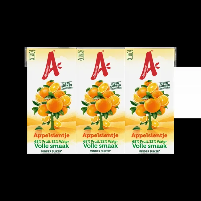 Appelsientje Orange juice 6-pack